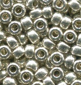 50gr. 15/0 Roc. Galvanized Silver 1051 (181)