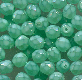 4mm Facettiert CRYSTAL MINT