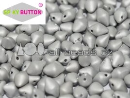 Spiky Button Bead JET FULL LABRADOR MATT 23980/27070
