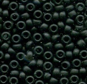 100gr. 11/0 Roc. Opak Black Matt  401F