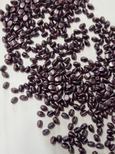 5x3mm Czech Pinch Beads METALLIC MATT VIOLET 23980/65327
