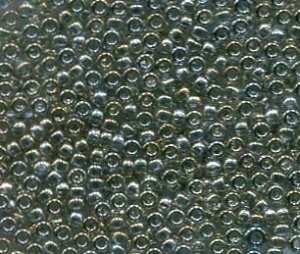 50gr. 15/0 Roc. Transparent Gold Grey Luster 1881