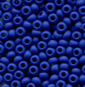 2,6mm Rocailles OPAQUE BLUE MATT 33050
