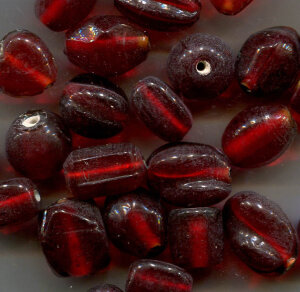 Glasperlenmix Rot