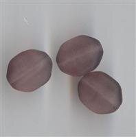 Glasperlen Amethyst Matt