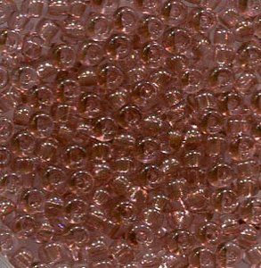 2,6mm Rocailles Crystal Alt Rosa , Solgel Dyed 01194