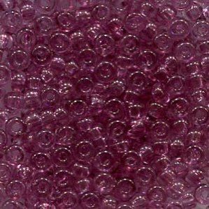 2,6mm Rocailles Crystal Brombeer , Solgel Dyed 01195