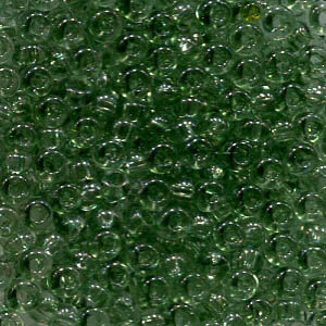 2,6mm Rocailles Crystal Forestgreen, Solgel Dyed 01163