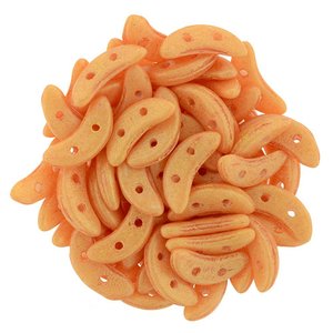 Crescent-Beads Pacifica - Tangerine