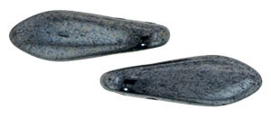 Dagger Beads  mit zwei Löchern JET HEMATITE 23980/14400
