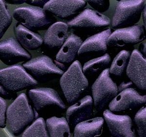 MATUBO® GEMDUO® METALLIC SUEDE PURPLE 23980/79021