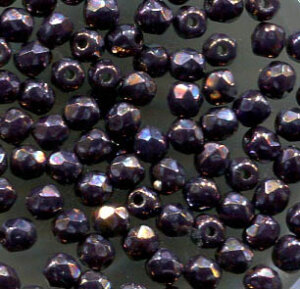 3mm Facettiert OPAK VIOLET NEBULA 23050/15001