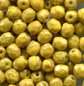 4mm Facettiert OPAK LIMON TERACOTTA  83120/15464