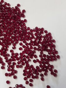 4mm Facettiert TRANSPARENT GARNET 90110