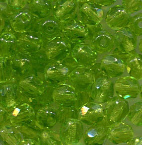 1200 Stück 4mm Facettiert PERIDOT 50410