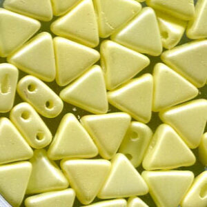 Kheops® par Puca® Dreiecke ALABASTER YELLOW PEARL 02010/29301