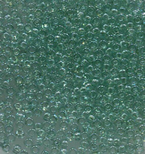 11/0 Roc.Transparent  Seafoam Luster 2445