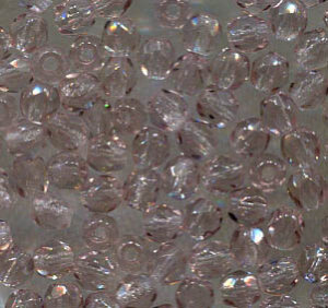 3mm Facettiert Glasschliffperlen Light Amethyst  20020