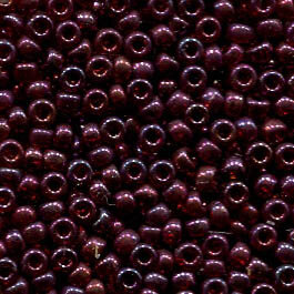50gr. 15/0 Roc. Cranberry Gold Luster 313