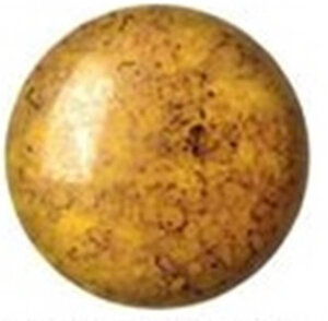 18mm Cabochons® par Puca® OPAK JONQUIL BRONZE 83120/15496