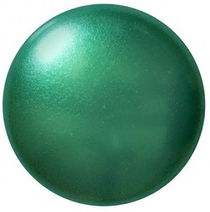 18mm Cabochons par Puca TURQUOISE GREEN PEARL 11067