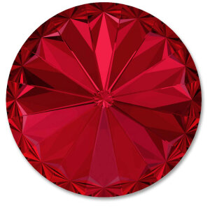 14mm Swarovski Rivoli Scarlet