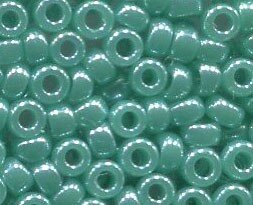 11/0 Roc. Opak Aqua Luster 435