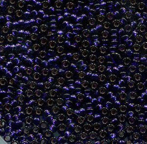 50gr. 15/0 Roc. Silverlined Dark Purple 1426