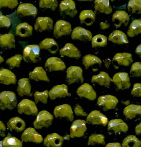 4mm Facettiert Olivine Opak Terracota 53420/15464