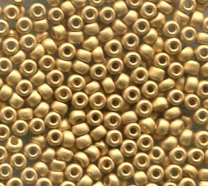 15/0 Roc. 24 Carat Gold Plated Matt 191F