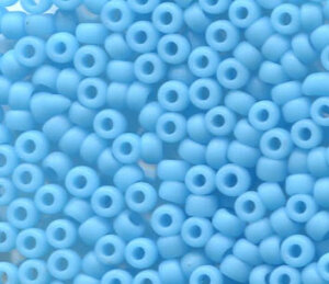11/0 Roc. Opak Light Blue Matt 413F