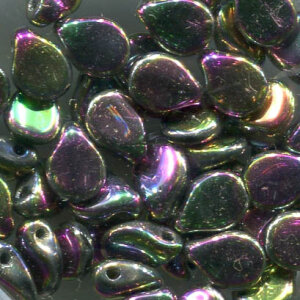 Pip-Beads Pip Pink Jet Vitrail Green Full 23980-29443