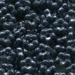 Blüten "Forget-Me-Not"  Opak Jet Metallic Dark Blue 23980/57930