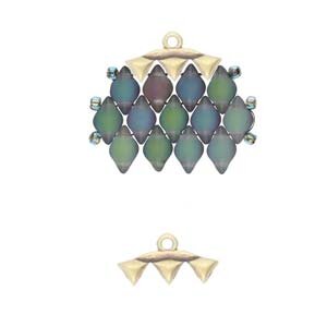 GEMDUO ENDSTÜCK 24K GOLD PLATE