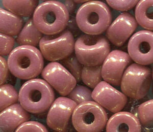 2/0, 6mm MATUBO Rocailles CHALK RED LUSTER 03000/14495