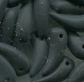 Krallenperlen Jet ( Schwarz) MATT 23980/84100