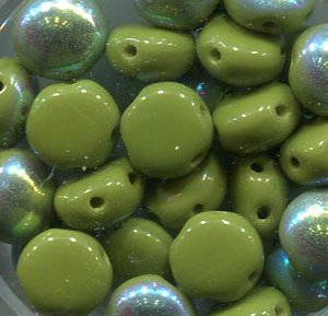 PRECIOSA Candy Beads OPAK OLIVINE AB 53420/28701