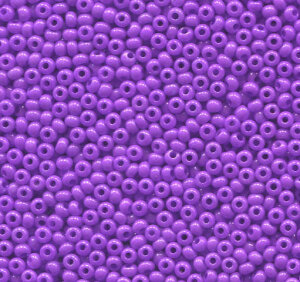2,6mm Rocailles Alabaster Lilac Dyed 16128