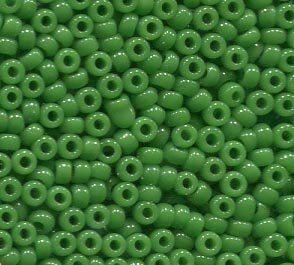 50gr. 15/0 Roc. Opak Jade Green 411