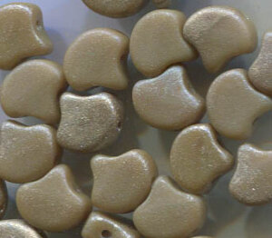 MATUBO® GINKO LEAF BEADS OPAK VIOLET MATT RENBRANDT 23020/83500