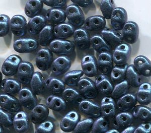 MiniDuo-Beads POLYCHROME BLUEBERRY (Indigo Orchid) 23980/94105