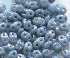 MiniDuo-Beads CHALK WHITE BLUE LUSTER 03000/14464