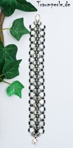 Anleitung Armband Grace Weiß inkl. Material von Tanja Fritsche