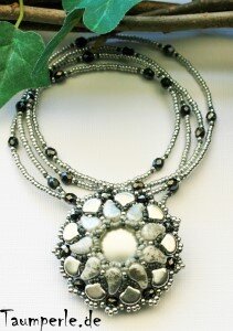 Anleitung Kette Sunshine Silber incl. Material von Tanja Fritsche