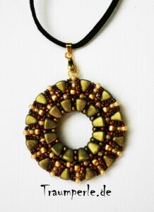 Anleitung Anhänger Groom Lake Grün-Gold von...