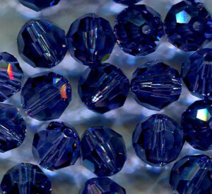 8mm Swarovski Tanzanite