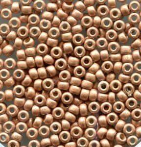 50gr. 15/0 Roc. Duracoat Galvanized Matt Champagne 4204F