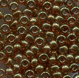 50gr. 15/0 Roc. Topaz Gold Luster 311