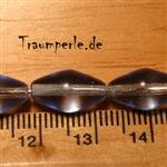 Glasperlen Doppelkonus Hellblau