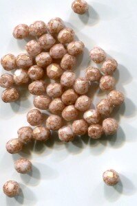 4mm Facettiert CHALK ROSE GOLD TERACOTTA 03000/15495